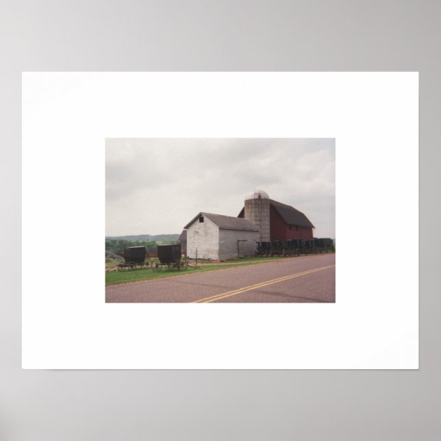 Pôster Domingo de Manhã Amish Reunindo (Frente)