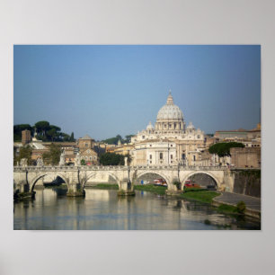 Pôster Domingo de manhã em Roma