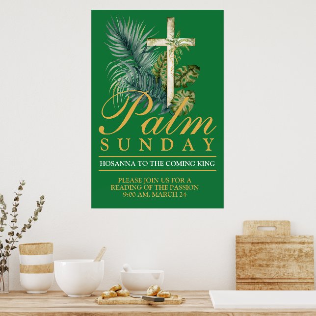 Poster Domingo de Palm (Cozinha)