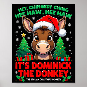 Poster Dominick Burro Aplaudir Mi Burrito Sabanero Mexica