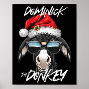 Poster Dominick The Donkey Engraçado Cristo Italiano De N