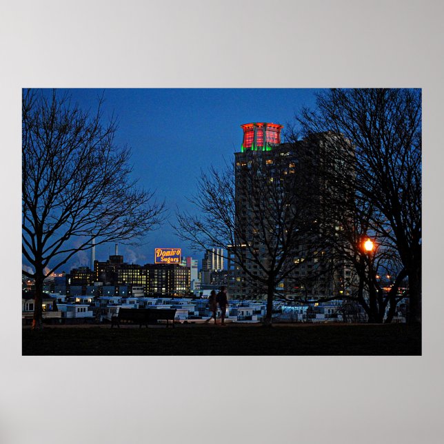 Poster Domino Sugars, Federal Hill, Baltimore, Maryland, (Frente)