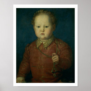 Poster Don García de Medici (?) c.1550 (óleo no painel)