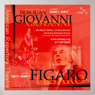 Pôster DON JUAN GIOVANNI e FIGARO 2