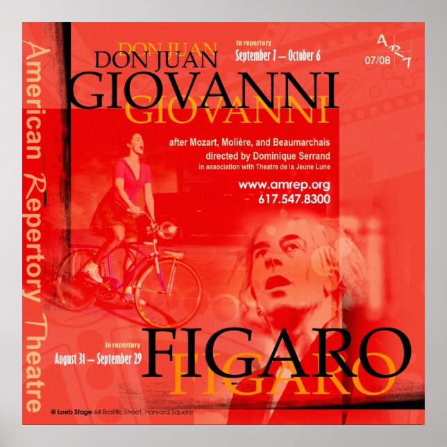 Pôster DON JUAN GIOVANNI e FIGARO 2 (Frente)