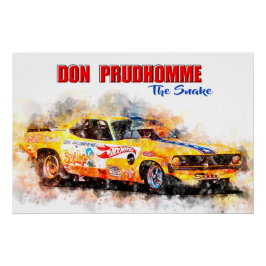 Pôster Don Prudhomme The Snake