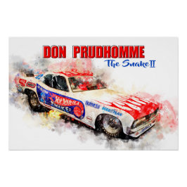 Pôster Don Prudhomme The Snake 2
