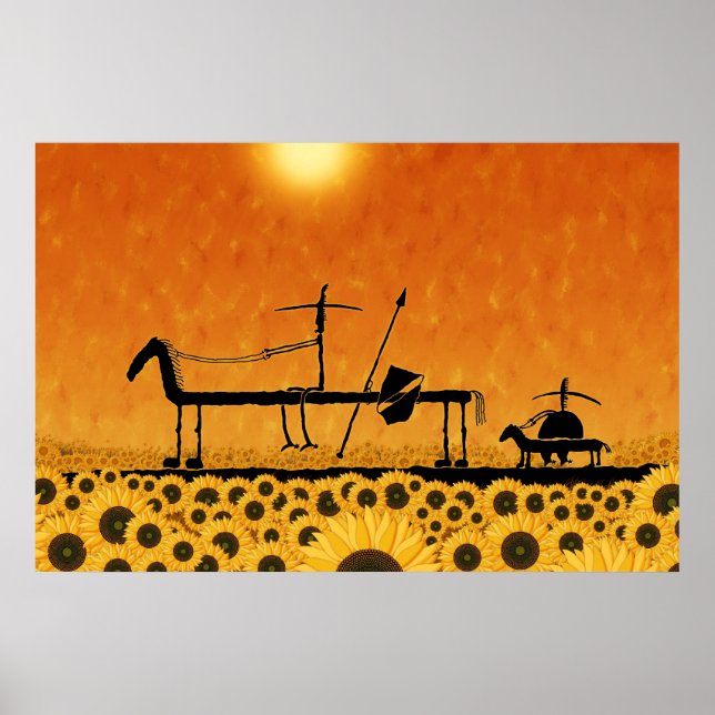 Pôster Don Quijote (Frente)