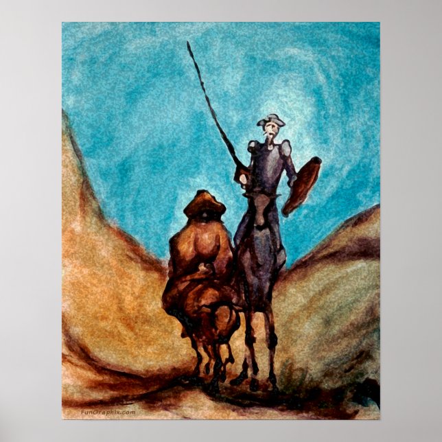 Poster Don Quiote (Frente)