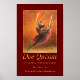 Poster Don Quixote Balé