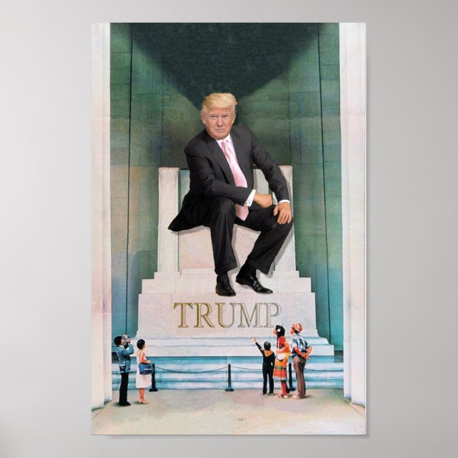 Poster Donald J. Trump (como se vê) (Frente)