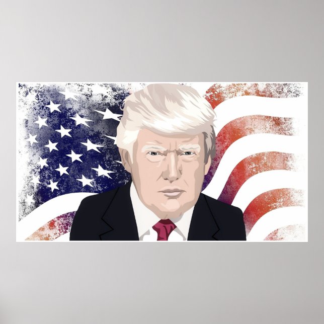 Poster Donald Trump (Frente)