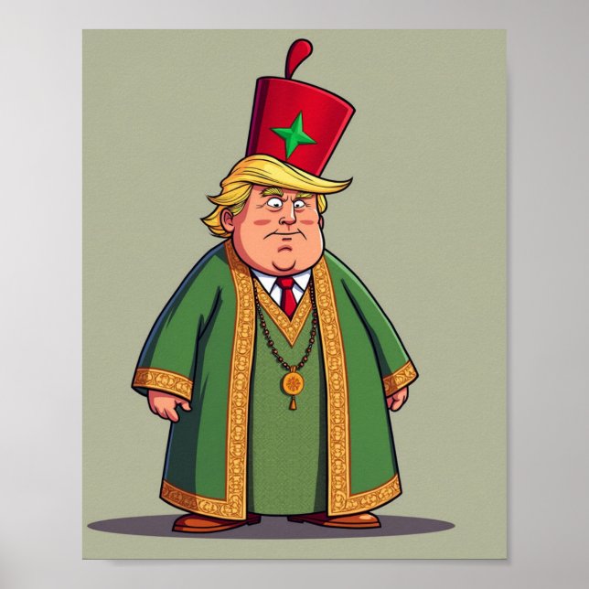 Poster Donald Trump (Frente)