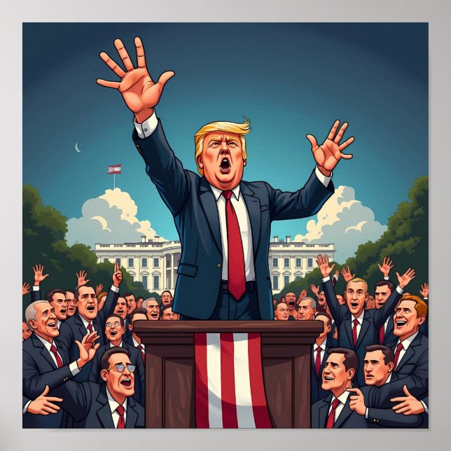 Poster Donald Trump (Frente)