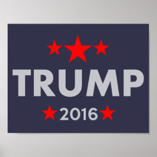 Pôster Donald Trump 2016