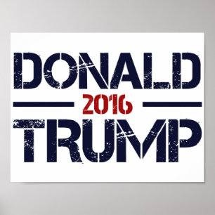 Pôster Donald Trump 2016