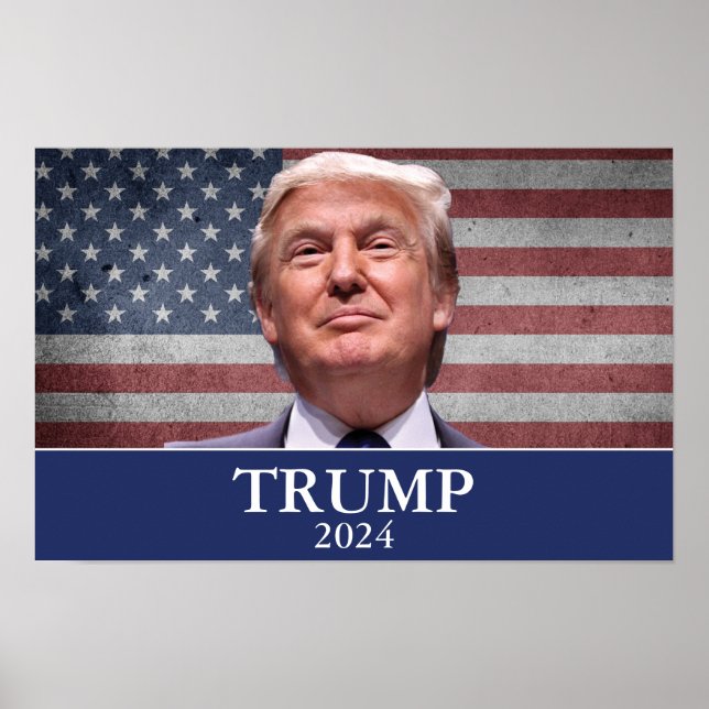 Poster Donald Trump 2024 (Frente)