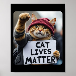 Poster Donald Trump 2024 Cats Leva A América De Volta A V