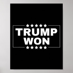 Poster Donald Trump 47º Presidente Americano Tee Trump Wo