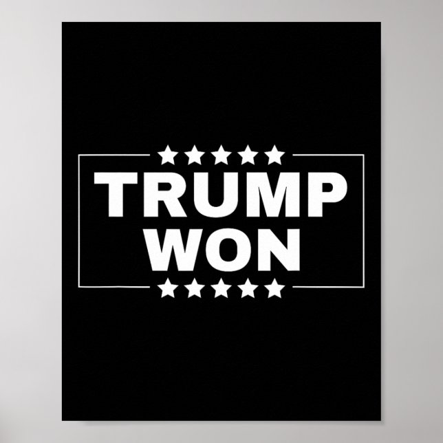 Poster Donald Trump 47º Presidente Americano Tee Trump Wo (Frente)