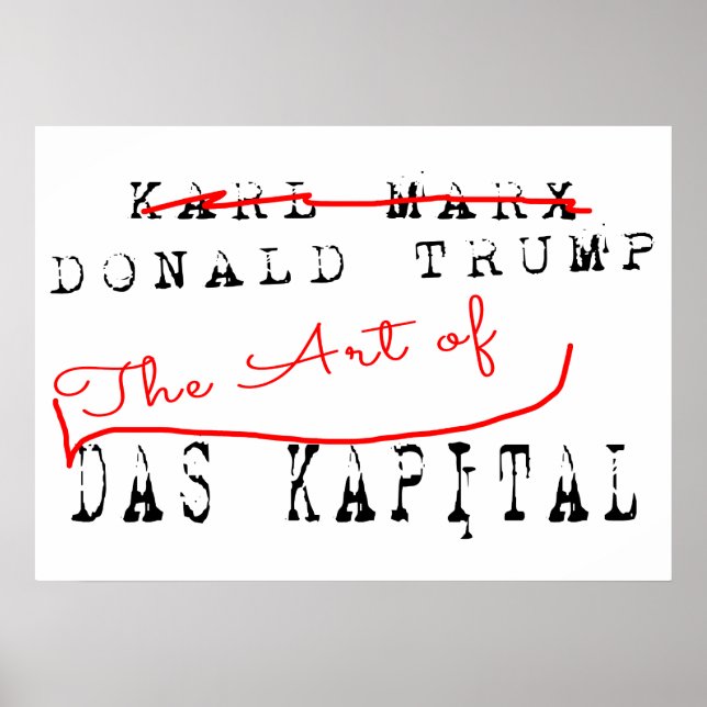 Pôster Donald Trump - A Arte Do Capital (Frente)