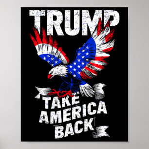 Poster Donald Trump América Política Justiça Eleição Re