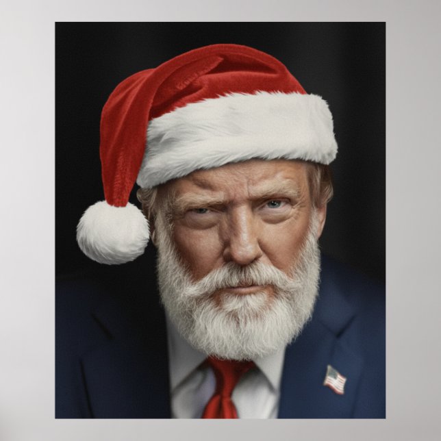 Poster Donald Trump Christmas (Frente)