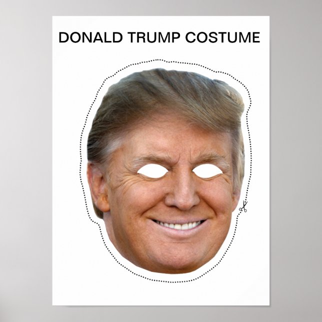 Pôster Donald Trump Costume (Frente)