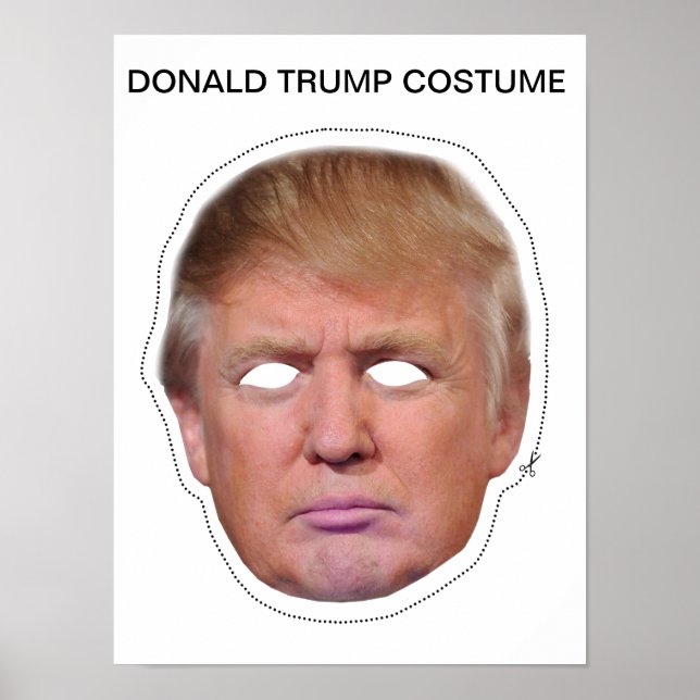 Pôster Donald Trump Costume (Frente)