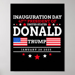 Poster Donald Trump Ganhou Posse de Homen da Eleição de 2