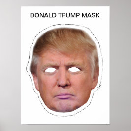 Pôster Donald Trump Mask