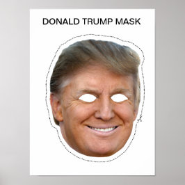 Poster Donald Trump Mask