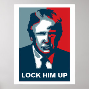 Poster Donald Trump O BLOQUEOU