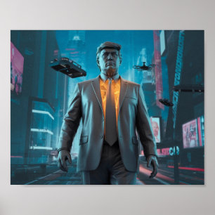 Poster Donald Trump O Trumpinator II 45 47 Presidente