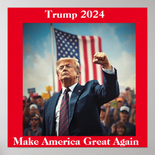 Poster Donald Trump para o presidente