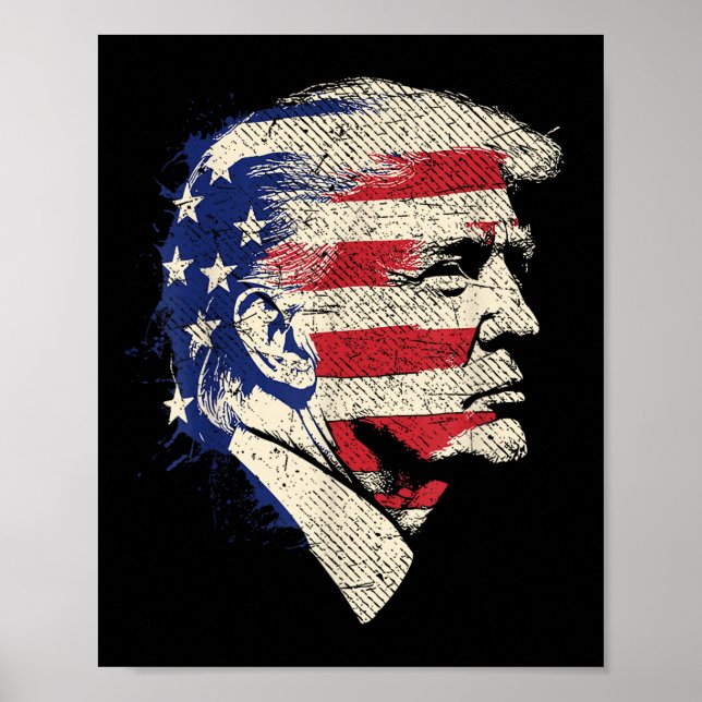 Poster Donald Trump Portrait (Frente)