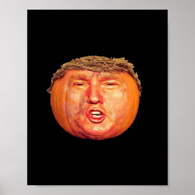Poster Donald Trumpkin Clássico (Frente)