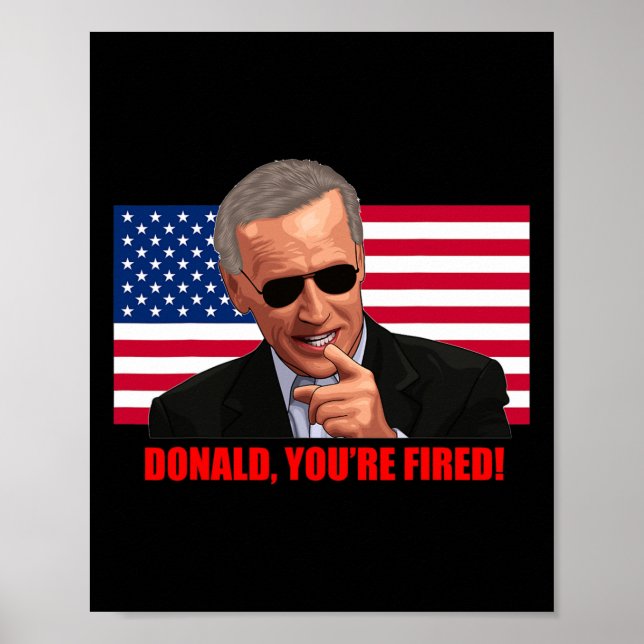 Poster Donald You#39;re Fired1 (Frente)