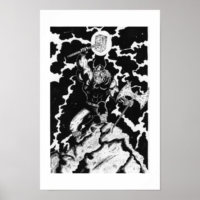 Poster DONAR: Deus da Guerra (Frente)