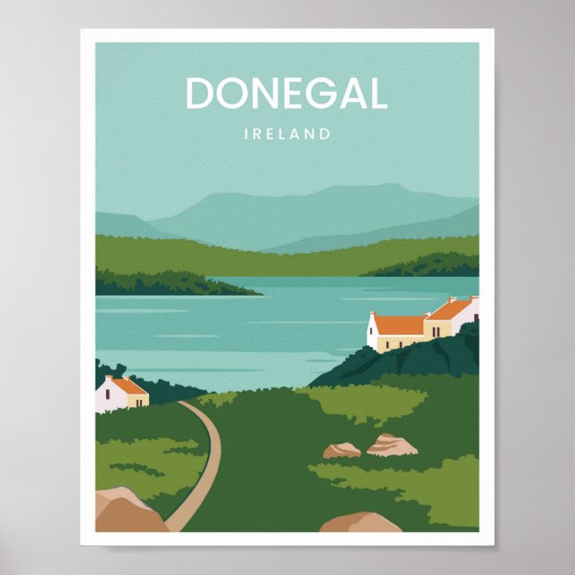 Poster Donegal Irlanda (Frente)