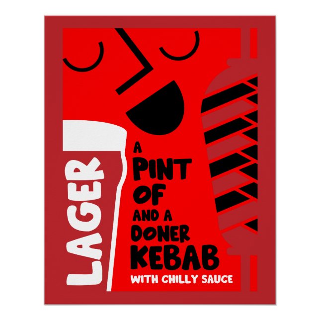 Pôster Doner Kebab (Frente)