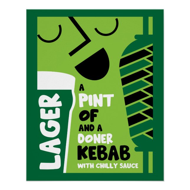 Pôster Doner Kebab (Frente)
