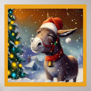 Poster Donkey Natal 1