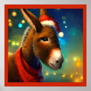 Poster Donkey Natal 3