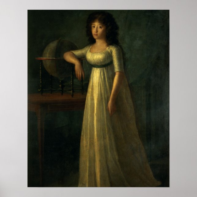 Pôster Donna Joaquina Tellez-Giron, filha do Duque (Frente)