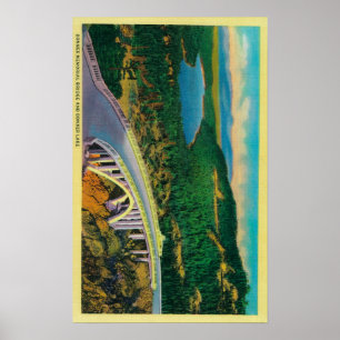 Poster Donner Memorial Bridge and