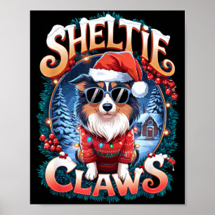 Poster Dono de Shetland Sheepdog Fantasia Sheltie Garras 