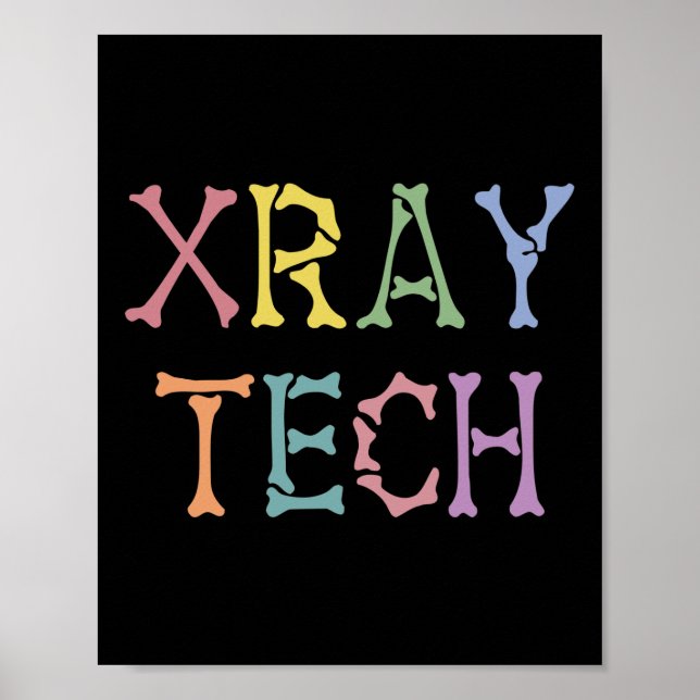 Poster Dons do Xray Tech X-ray Technologist (Frente)