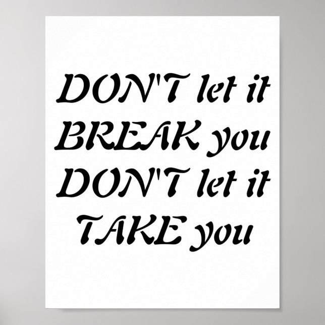 Poster Dont  (Frente)