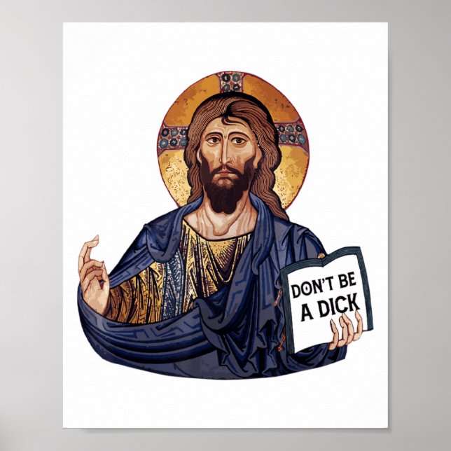 Poster Dont Be A Jesus Book  (Frente)